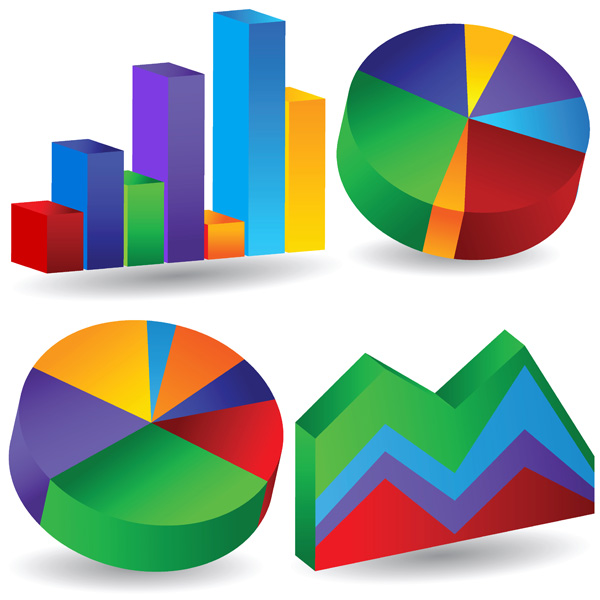 free vector Data analysis and statistics icon vector
